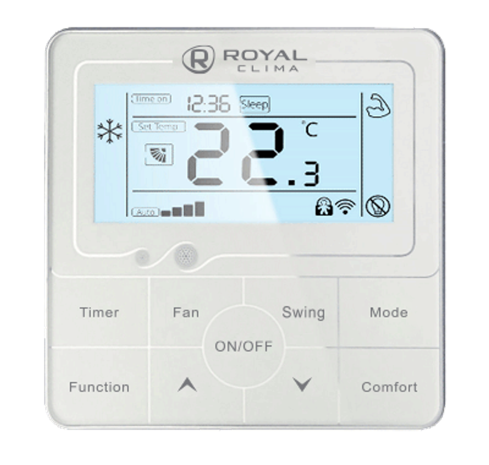 Высоконапорная сплит-система канального типа Royal Clima CO-D 76HNHP/CO-E 76HNHP серии COMPETENZA
