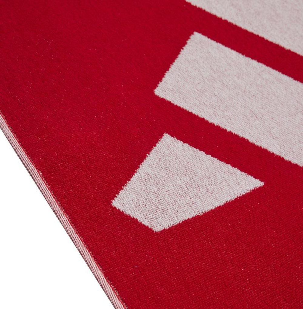Теннисное полотенце Adidas 3BAR Towel Small - Red