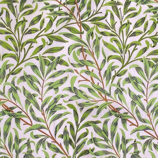 ВЕТВИ ИВЫ У. МОРРИС, отрез 50 см, 100% хлопок Handmade Fabrics 1