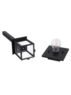 Фонарь уличный светильник на солнечной батарее садовый ЕВРОГАРАНТ 1штука 40см