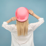 Шляпа Котелок, фетр, Розовый, 56-58 разм.