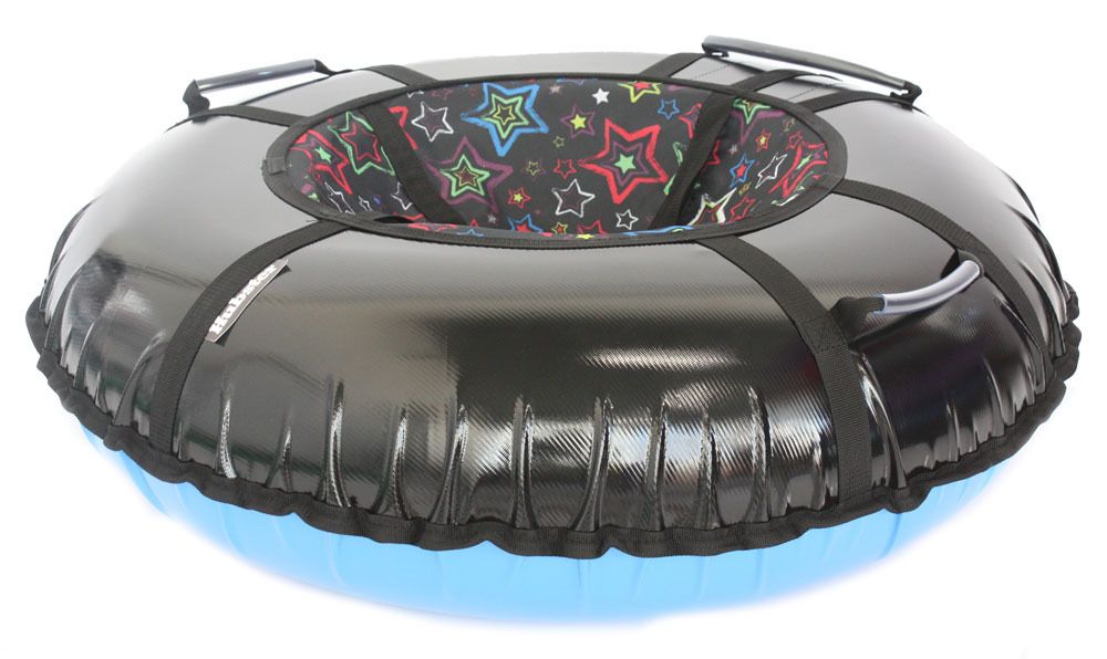 Тюбинг Hubster Ринг Pro черный, звезды черные