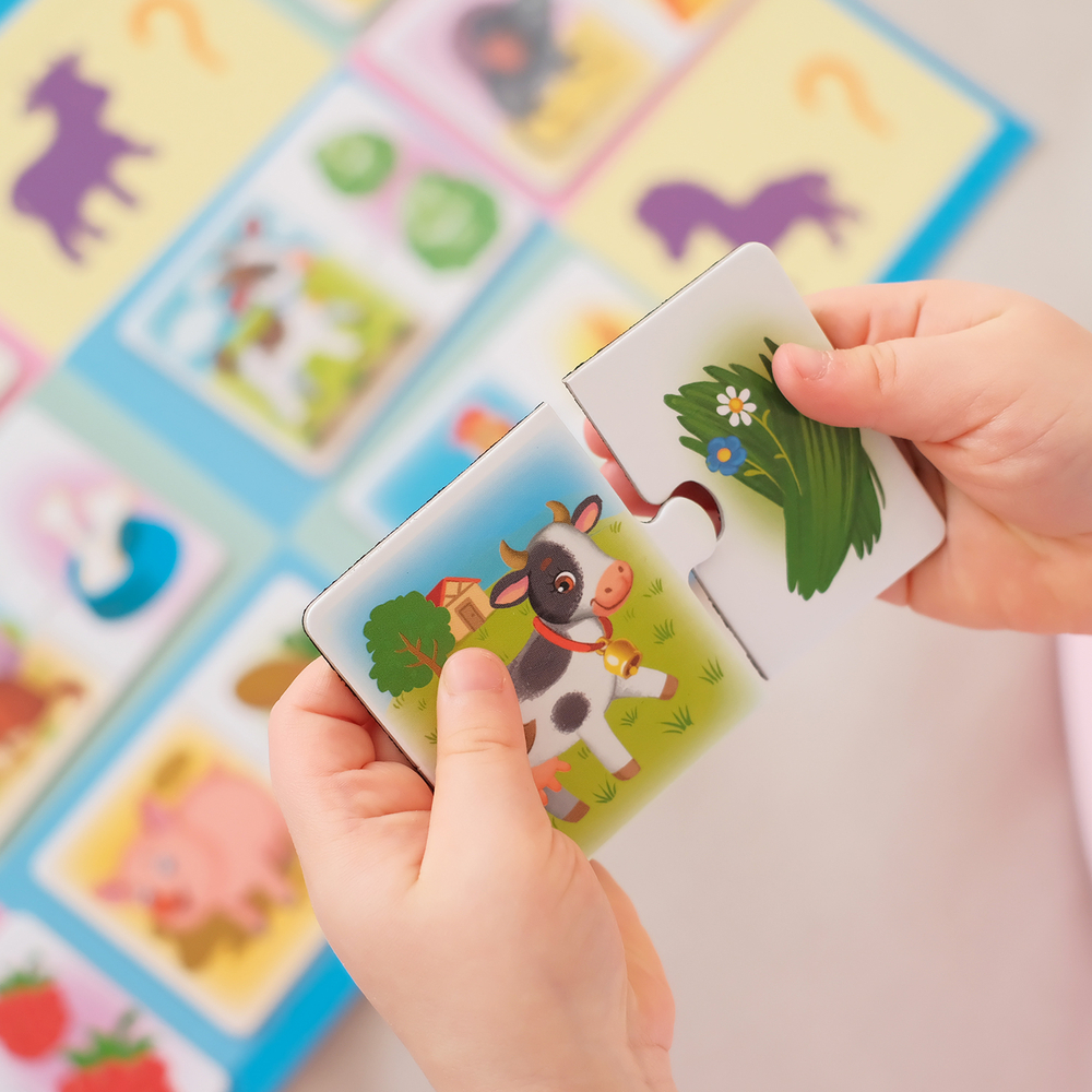 Кто что ест, магнитная игра