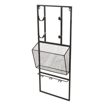Винная полка "Лофт" 32x12x82см Металл
