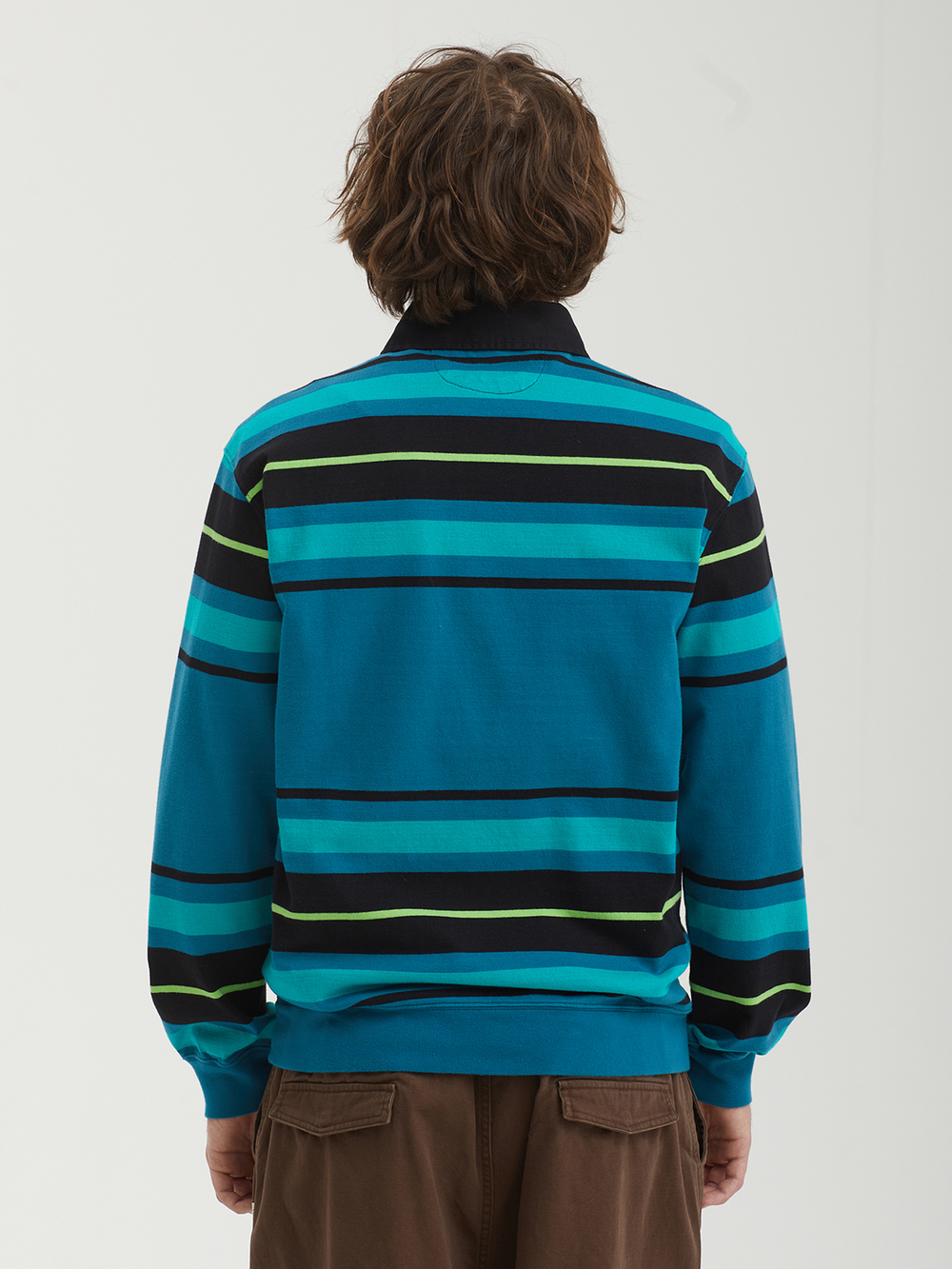 Мужская Рубашка Striped Rugby