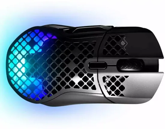 Беспроводная игровая мышь SteelSeries Aerox 5 Wireless, черный