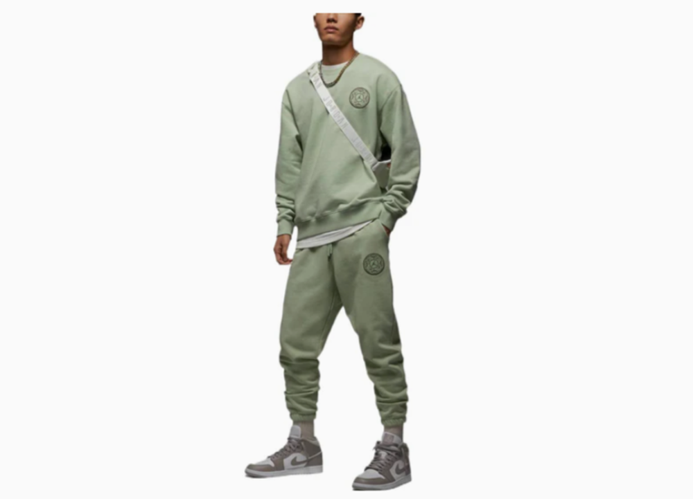 Свитшот Air Jordan Flight Heritage, олив.