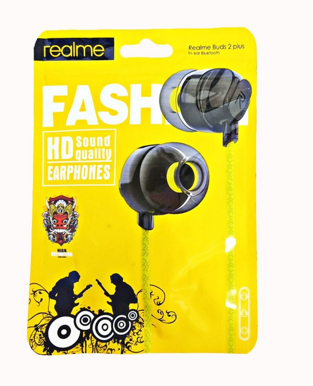 Наушники с микрофоном REALME Buds 2 Plus (черный)