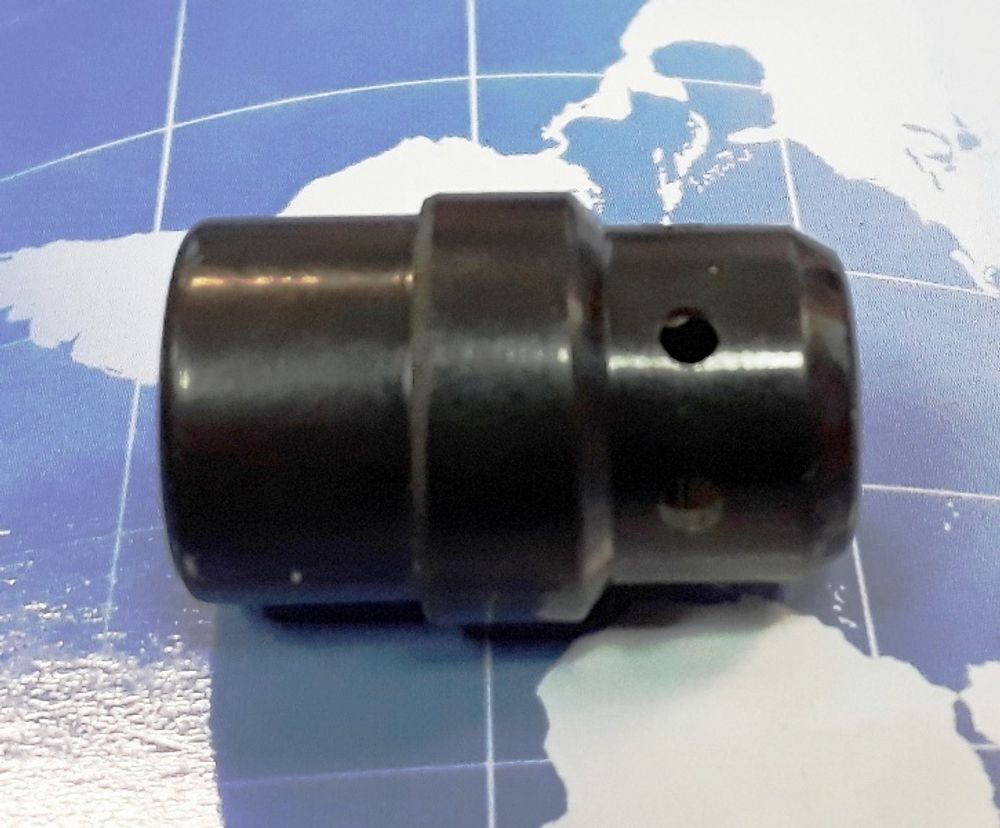 4298290 Распределитель газа (газораспределитель / диффузор) чёрный, пластиковый для сварочных горелок полуавтоматической сварки PMT35, PMT42W, MMT35, MMT42W, WS35W, WS42W кемппи kemppi