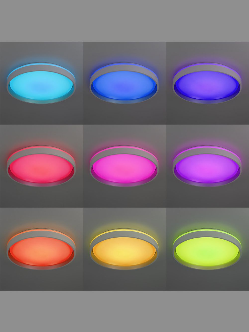 Citilux ENZO CL753450G LED RGB Светильник с пультом Белый + Золото