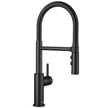 Смеситель Blanco CATRIS-S Flexo матовый черный