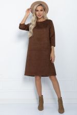 Платье Элегантная простота (коричневое) П11266 LT Collection