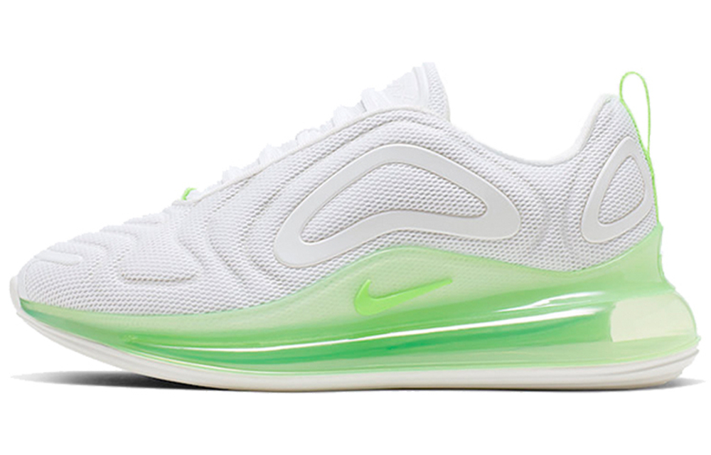 Nike Air Max 720 sports comfortable non-slip lightweight low-cut life casual shoes women's fluorescent green