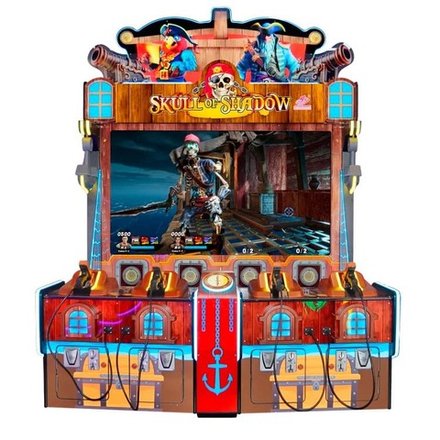 Аркадная стрелялка на 4-х игроков «Skull of Shadow»