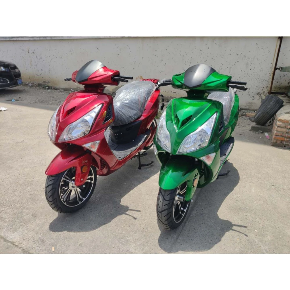 Электроскутер GreenCamel Cruize, 72V 3000W R13 быстросъём зеленый