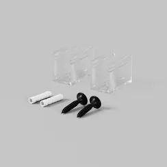 Клипсы для гибкого неона 17х12 мм 2 шт. Led Strip 432007