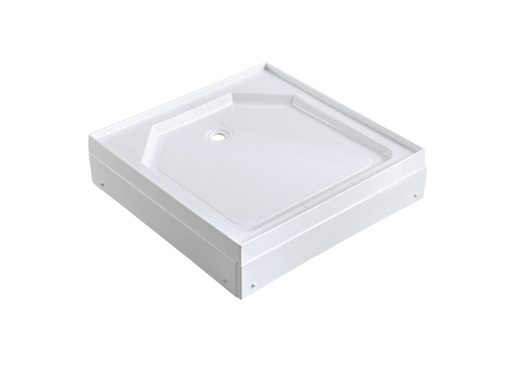 Душевая кабина AvaCan (АваКан) CK2010LED с низким поддоном, с ГМ, с электрикой и LED освещением, 100х100х215