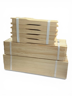 Рамка "Евро" (сосна 300 мм) Дадан с разделителями и отверстиями