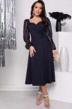 Платье "Ночь нежна" (синее) П7511 LT Collection