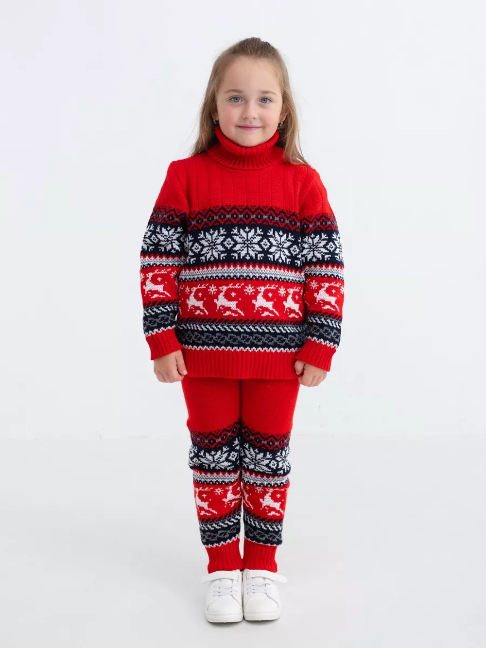 Рейтузы вязаные с орнаментом