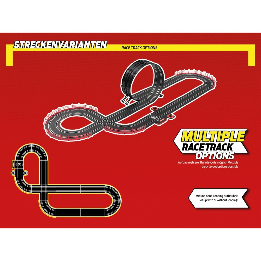 Carrera GO!!!/ Автотрек 5,3 м Ferrari SF90 XX Stradale + 2 машины/ 62578