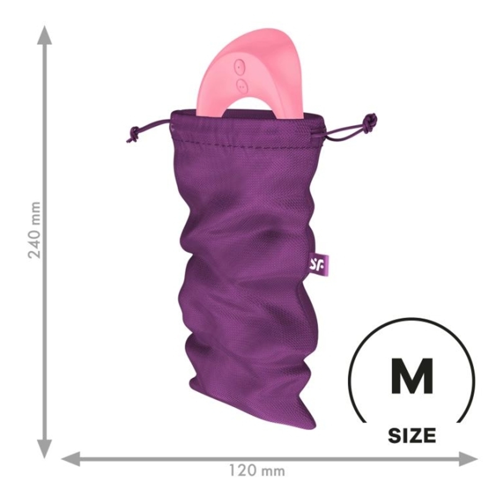 Мешочек для хранения вибромассажера Satisfyer Treasure Bag M (violet)