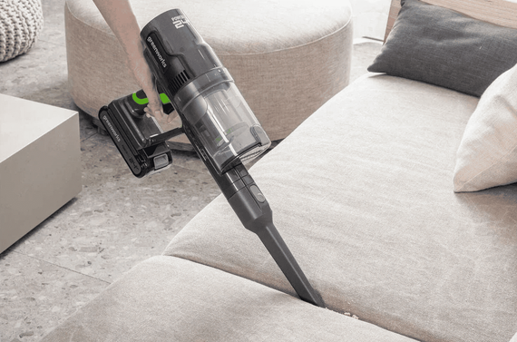 Пылесос вертикальный аккумуляторный Greenworks 24В G24SVK4 с АКБ и ЗУ