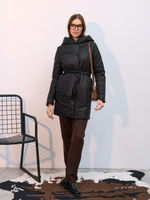 Полупальто демисезонное "2026" черный