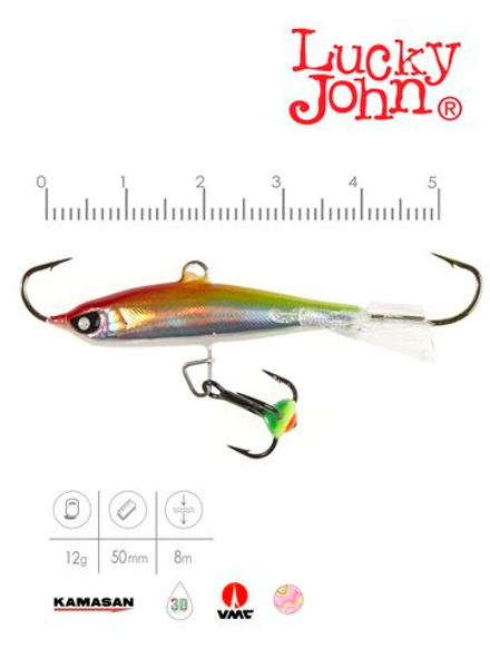 Балансир Lucky John NORDIC 4 с тр. 40мм/02H блистер