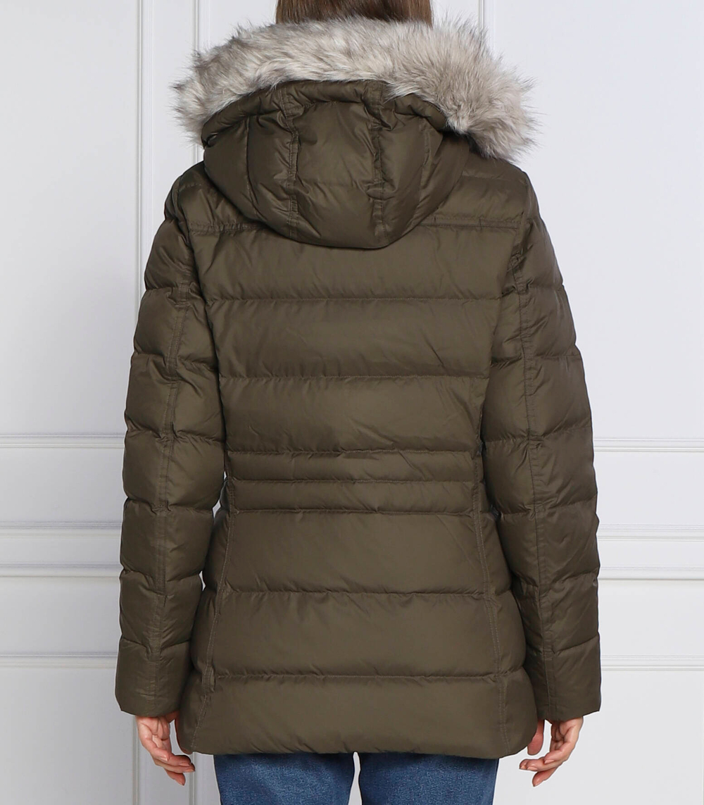 пуховая куртка tyra Tommy Hilfiger - зеленый(WW0WW37486)