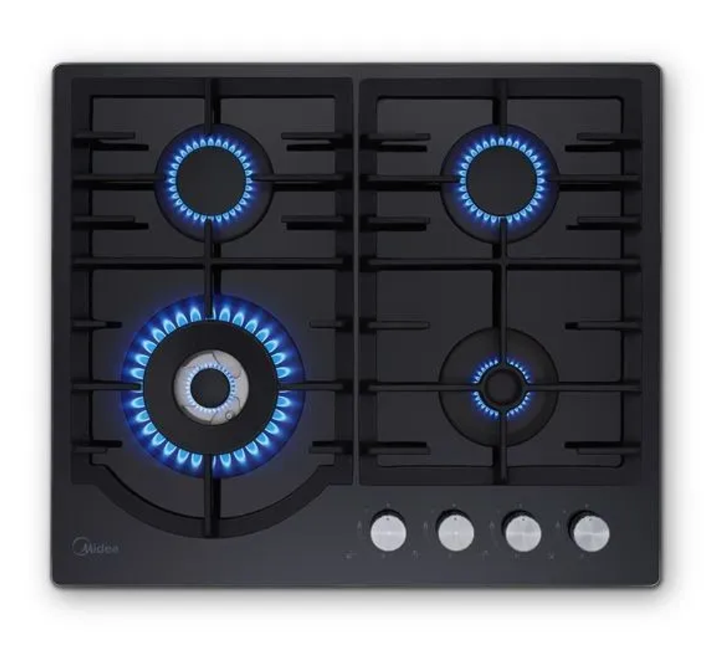 Поверхность варочная газ. Midea MG649TGB (черная)