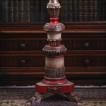 Антикварный напольный торшер в Неоклассическом стиле