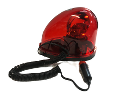 Мигалка автомобильная красная 12V в коробке