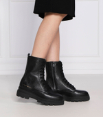 Кожаные ботильоны Tommy Hilfiger - черный(FW0FW06732)