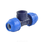 Тройник компрессионный ПЭ Дн 20х3/4"х20 ВР Ру16 RTP (РосТурПласт) 11600