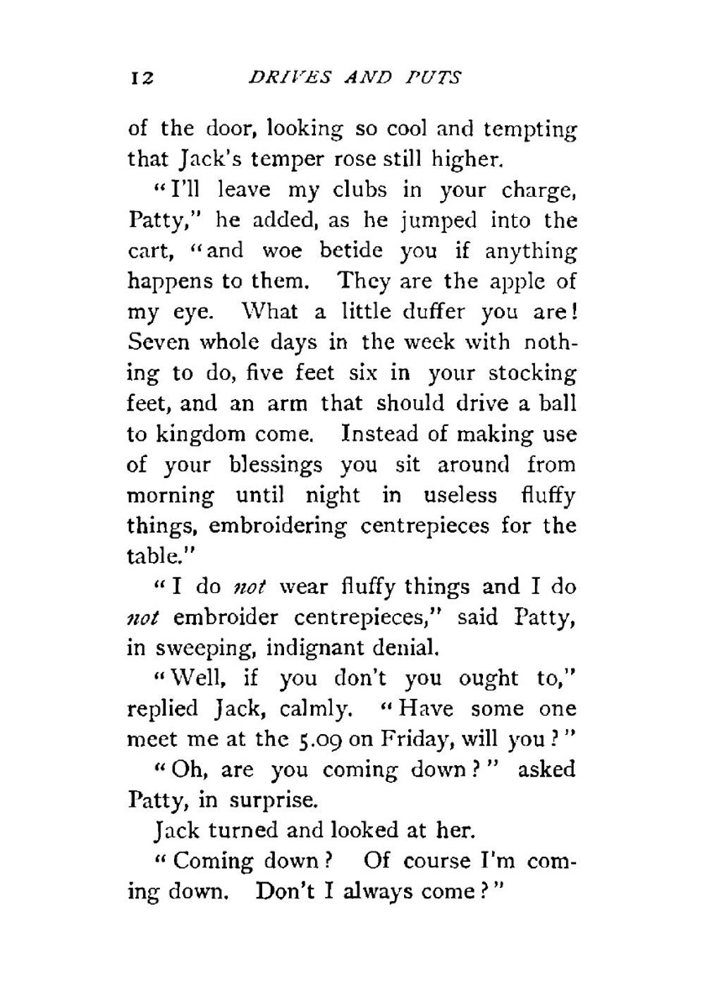 Drives and Puts a Book of Golf Stories | Walter Camp