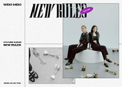 Альбом Weki Meki - New Rules 4th Mini Album 2 Version SET