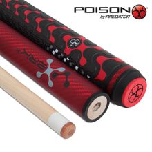 Кий Poison VX⁵ Jump-Break Red GTX™ Grip 3PC Пул 19oz