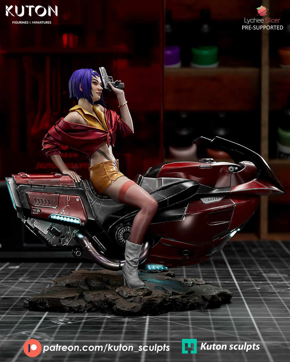 Фигурка Фэй Валентайн Ковбой Бибоп Faye Valentine Cowboy Bebop