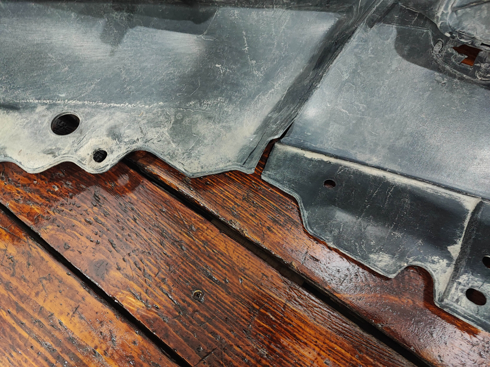 Юбка переднего бампера Honda CR-V 5 (RW) 16-20 Б/У Оригинал 71170TLAA00