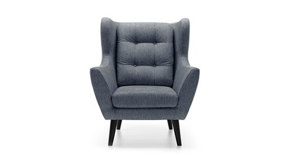 Кресло Ньюкасл Strong Plus 10 89*85*105 см, Серый Рогожка Нераскладной Фиеста