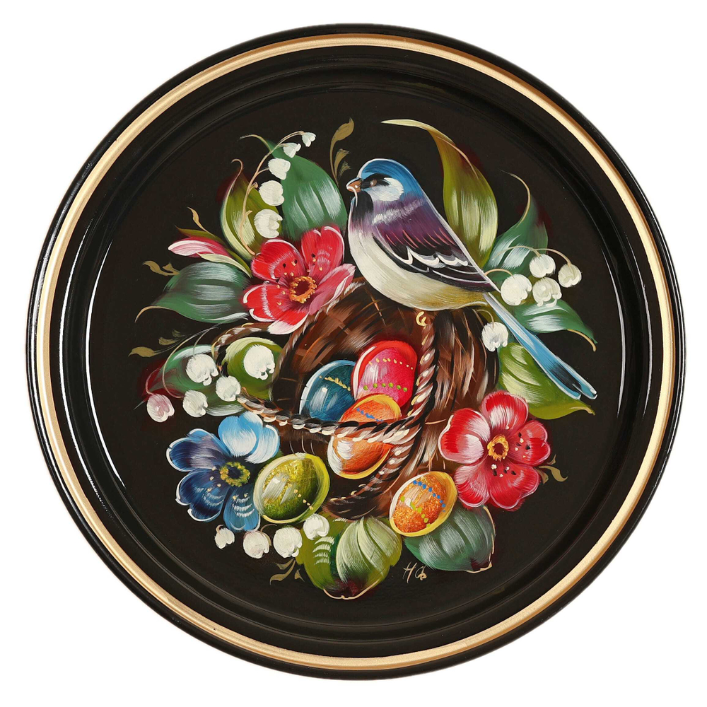 Zhostovo metal tray A5D290925187