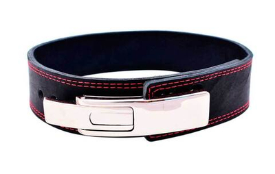 Пояс для жима лежа с карабином, 2 слоя, 6 см, XXL (100-120 см)