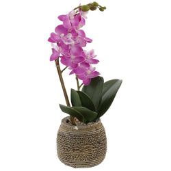 GAEM Цветочная композиция "Орхидея", L11 W11,5 H36,5 см