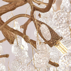 Люстра Cloyd HAOMA C18 / шир. 120 см - латунь (арт.10911)