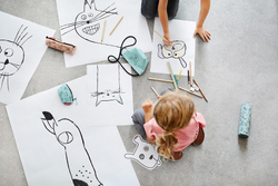 Сумка детская Minibag Cats and dogs mint Reisenthel