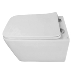 Унитаз подвесной Azario Dezi White 355х515х340 безободковый, слив "скрытое Торнадо", с быстросъемным сиденьем "Микролифт" (AZ-W05-SW)