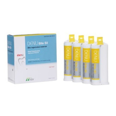 Коррегирующий оттискной материал для коронок и мостовидных протезов, (Denu Bite Sil)