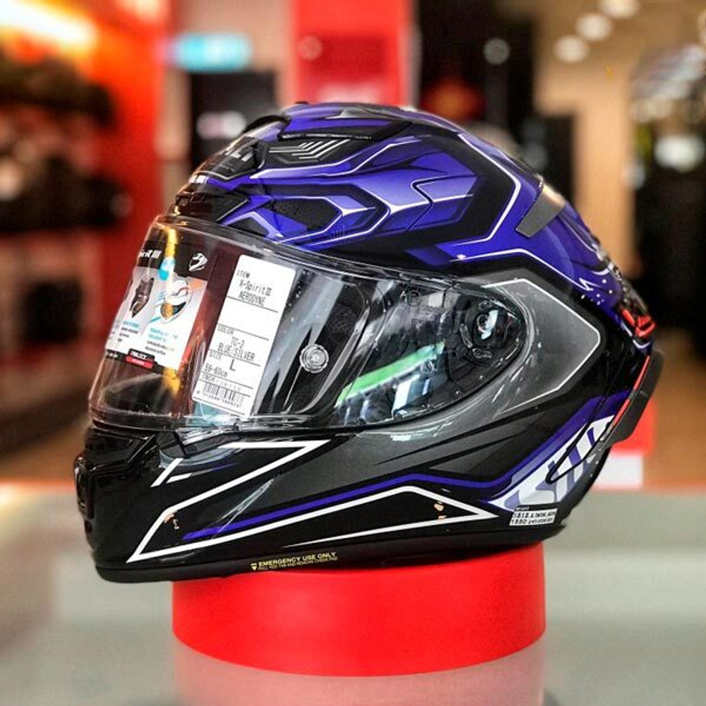 SHOEI X-SPIRIT III Aerodyne TC-2