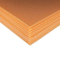 Подложка "Гармошка" для напольных покрытий Солид/Solid 3 мм оранжевая, 10,5 м2